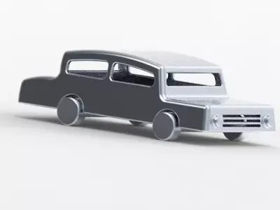 Mini Car Toy 3D print model