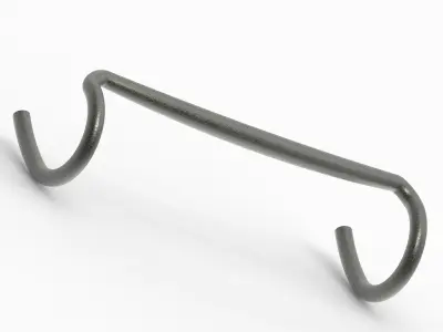 Sports Road Bike Handlebar 3D print model