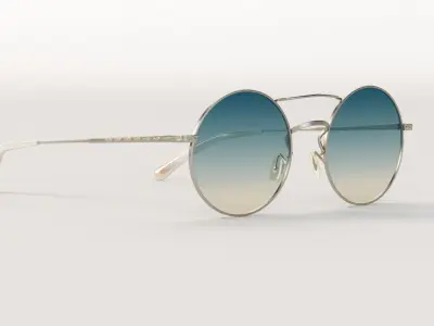 Oliver Peoples Nickol Luxury Sunglass 3D model