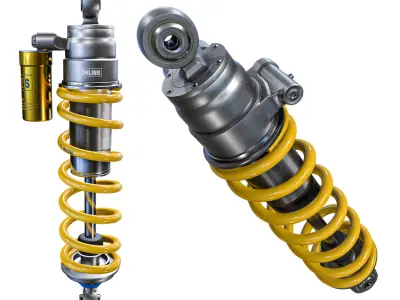 OHLINS REAR SHOCK ABSORBER TTX36 ILX FOR 3D model