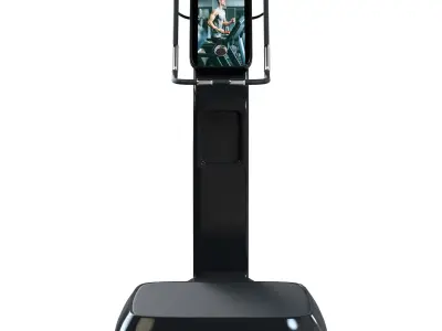 Anyfit Vibration Plate Low-poly 3D model