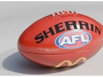 AFL Football SHERRIN 3D model