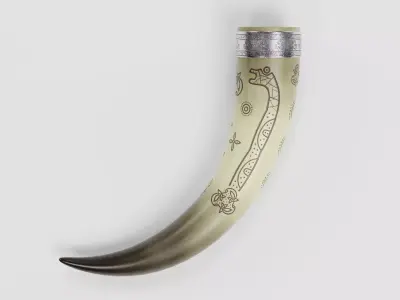 -Viking Horn- 3D model
