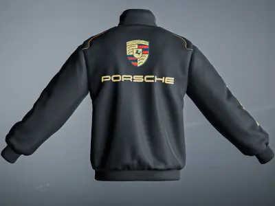 Porsche jacket 3D model