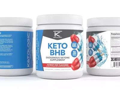 Protein Powder 3D model 24