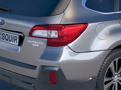 Subaru Outback 2018 3D model