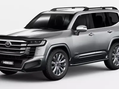 Toyota Land Cruiser Hybrid VXR 2026 3D model