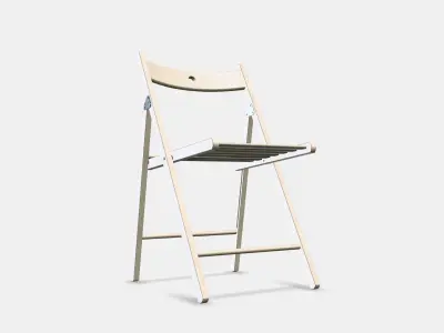 FROSVI Folding chair 2 Low-poly 3D model