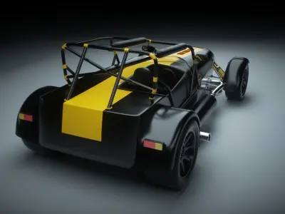 Caterham Racing 3D model
