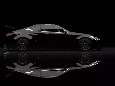 infinity q60 Low-poly 3D model