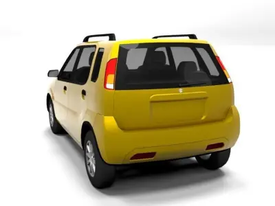 SUZUKI IGNIS 2001 5D LOWPOLY  Low-poly 3D model