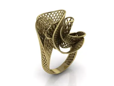 Ultra Vision Ring Jewelry 3D print model 20
