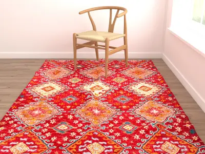 Rugs No 164 Low-poly 3D model