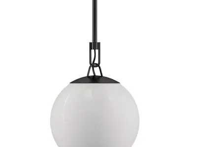 HOOKED GLOBE PENDANT1 3D model