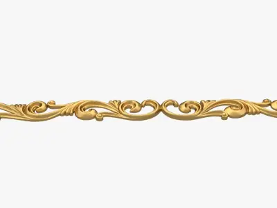 Classic decor ornament 270 3D print model