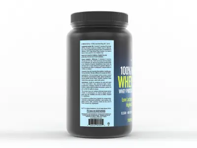 Protein Powder 3D model 56