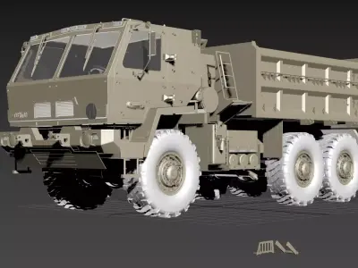 M1083 Military Truck 3D model