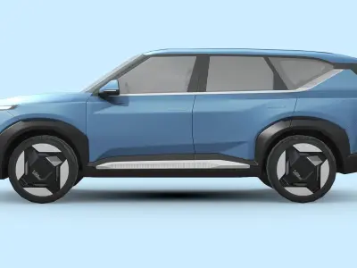 Kia EV5 2024 Low-poly 3D model