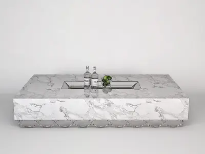 Ruis Coffee Table Visionnaire 3D model