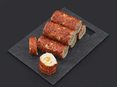 Cheese Board III 3D model