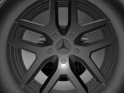 tire for mers 3D model