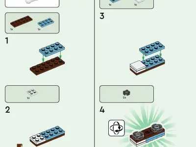 TwindBricks3D - 21263 The Badlands Mineshaft 3D print model