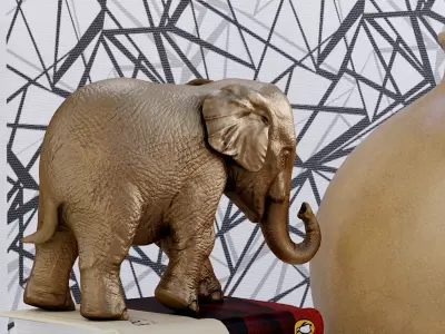 Decorative Set 01 3D model