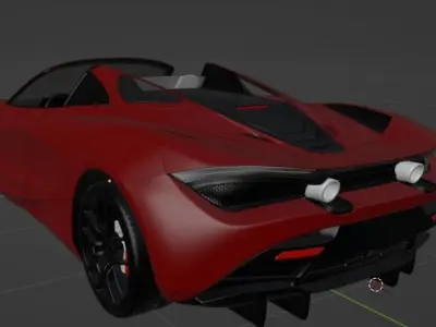 Mclaren 720s Spider 3D model by daniel-ciocarlan