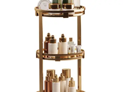 6  Beauty decorative set 4 3D model