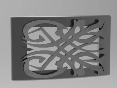  Buckle for men  belt luxury  elegant gothic 3D print model