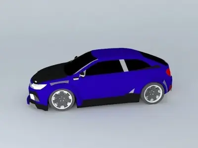 Lazor S car Free 3D model
