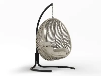 Swing Chair Tulum 3D model