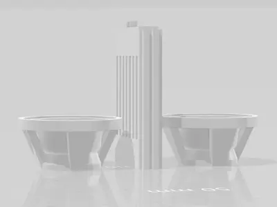 RC Car Drift Speaker Unit Accesories 1 10 3D print model