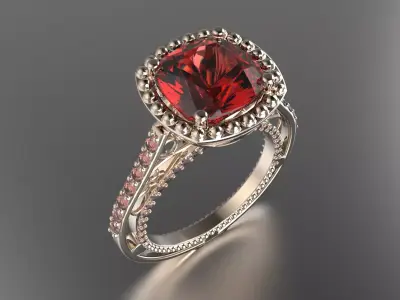 jewelry ring 333 Free 3D print model