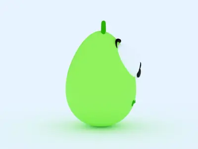 Confused Emoji Keychain 3D print model