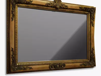 Classic Ornamental Frame 3D model