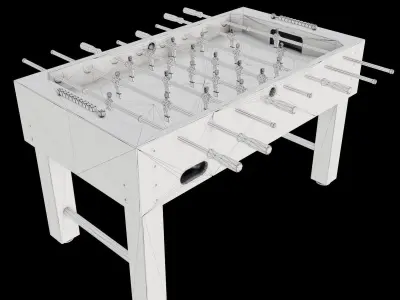FoosBall Table - Asset Low-poly 3D model