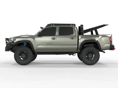 Generic Tacoma 2018 TRD Pro Ecotechene Edition  3D model