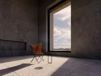 room of silence 3D model