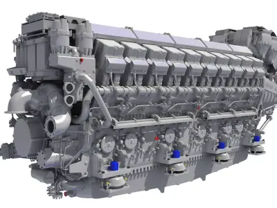 Propulsion Engine - 3D Engines 3D model
