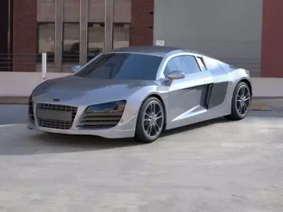 audi R8 3D model