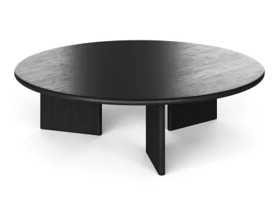 Round coffe table 3D model