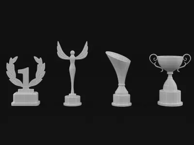 Cup Trophy 3D model