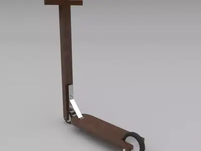 vintage Scooter 3D model