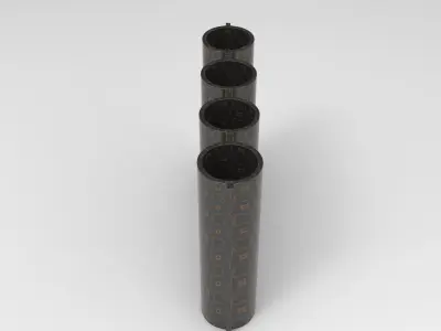 Huye Vase Low-poly 3D model