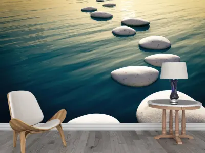 Photo Wallpaper No 8 Low-poly 3D model