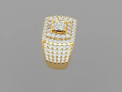 Ring Men 3D print model 3D print model