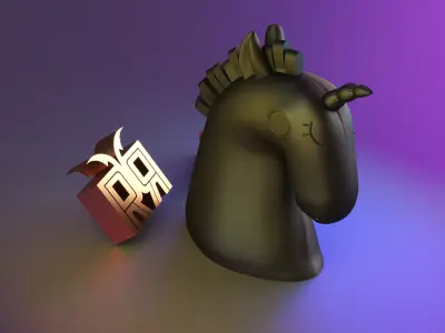 Unicorn Dream Decor 3D print model