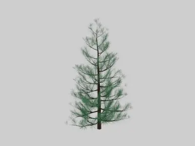 christmas tree model Free low-poly 3D model