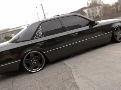 MERCEDES W124 WIDE 3D model